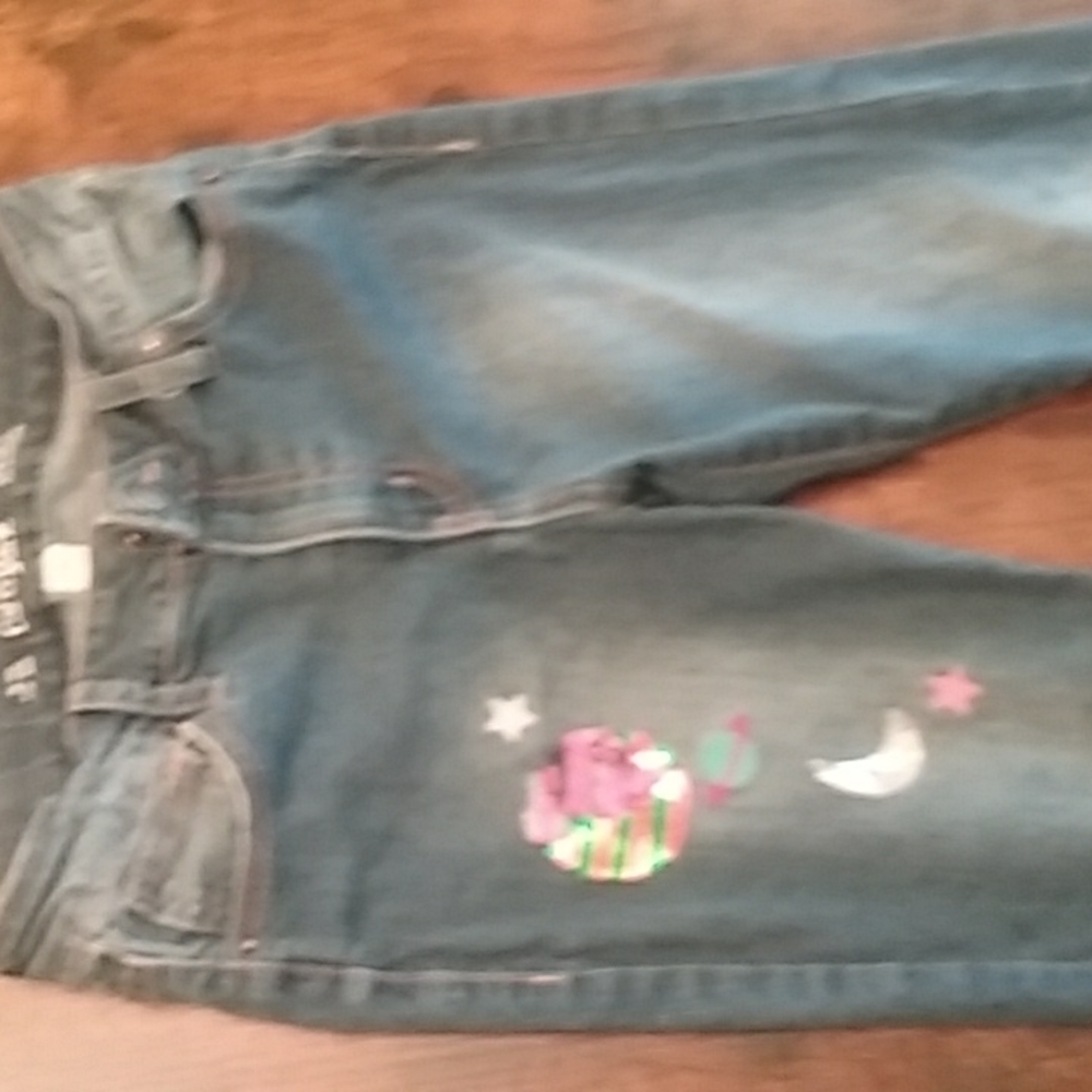 Cat & Jack stretch kids jeans size 12 used